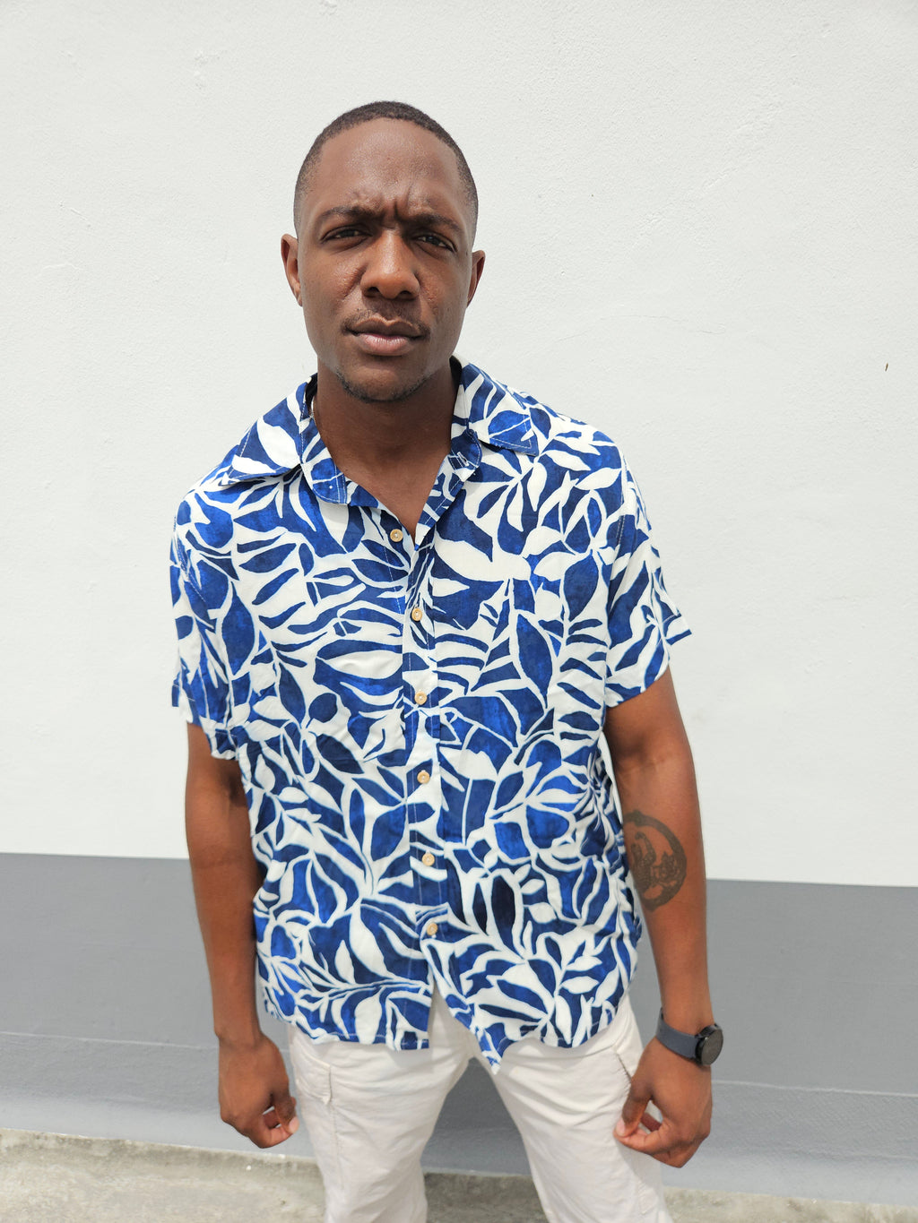 Blue White | Bull Shirt