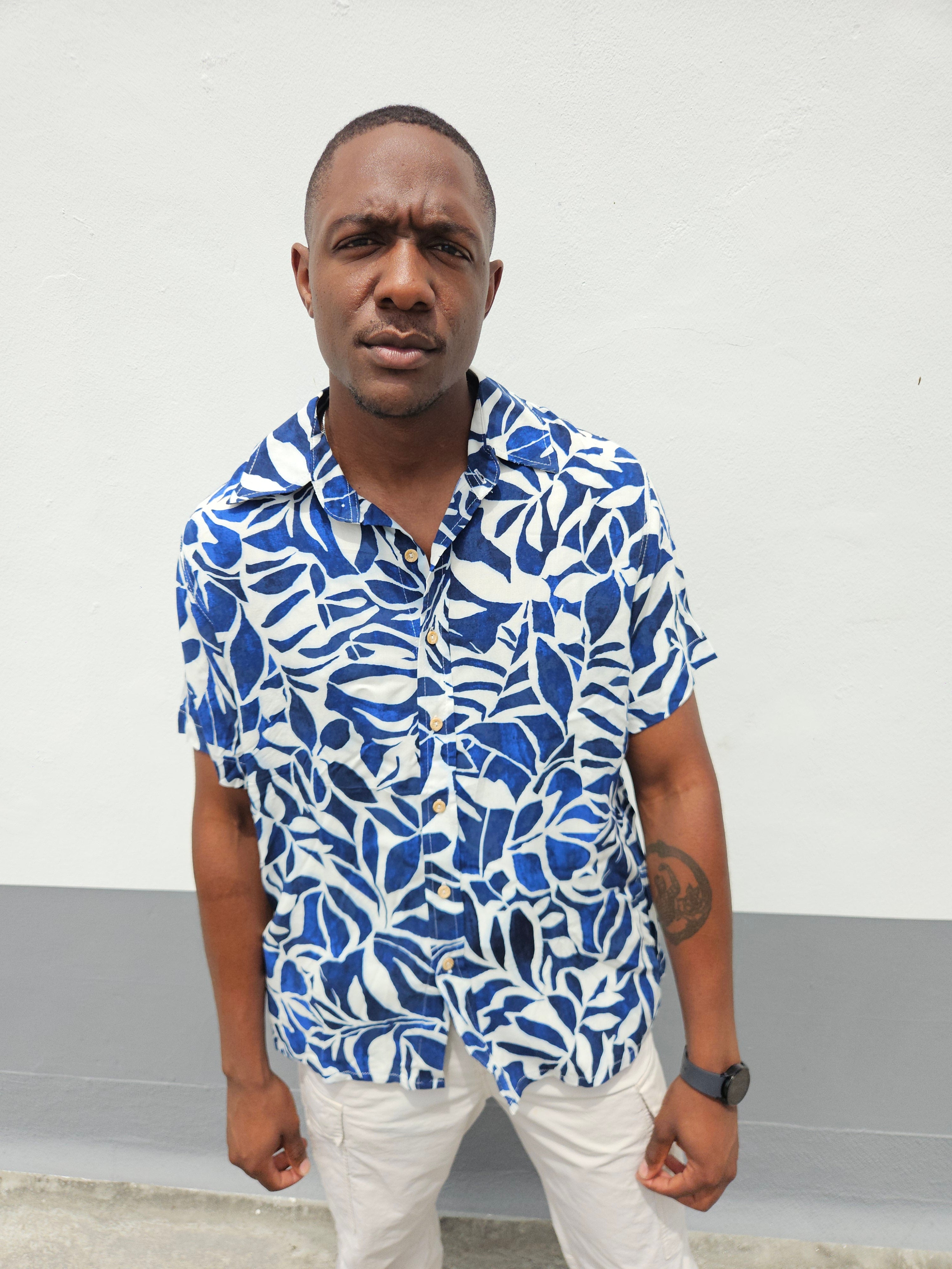 Blue White | Bull Shirt