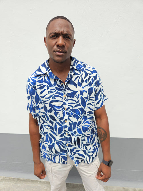 Blue White | Bull Shirt