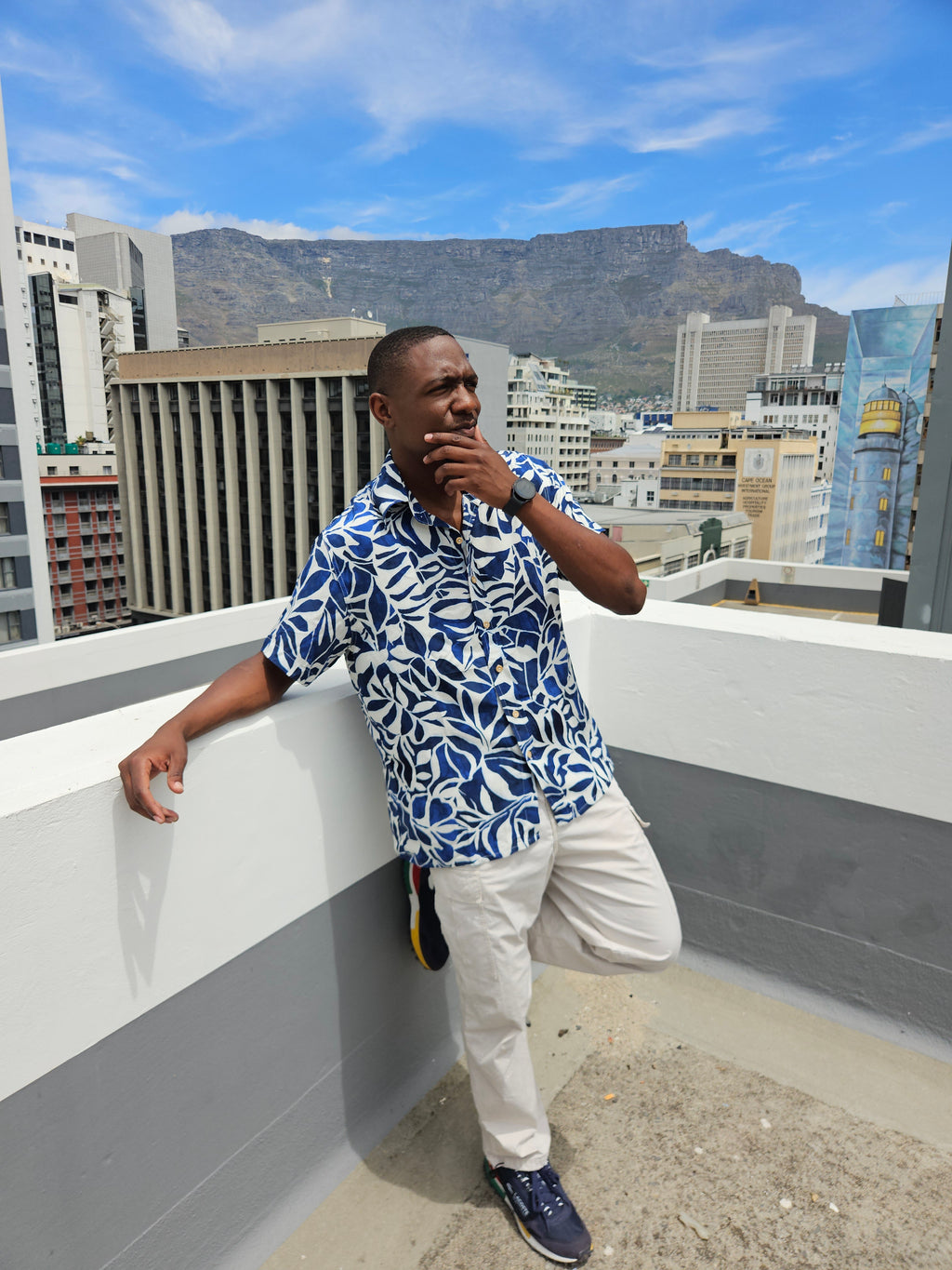 Blue White | Bull Shirt